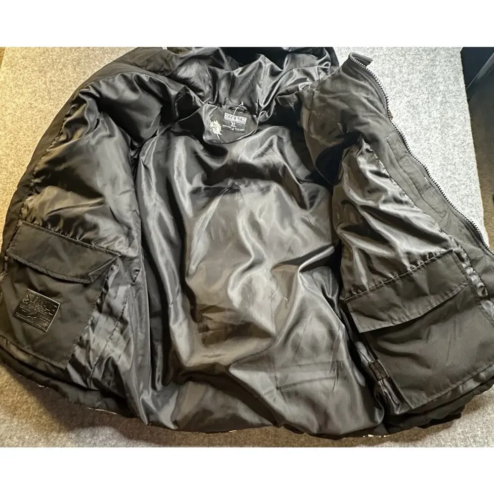 Staple Pigeon Cold Weather Puffer Coat Camo XL Very Thick